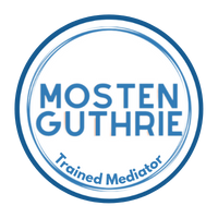 GELG-MG Trained Mediator (200 × 200 px) Mosten Guthrie Logo